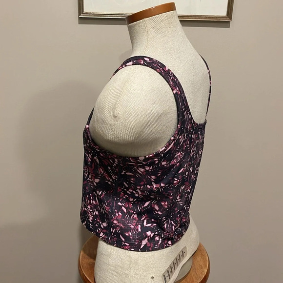 NWT!! Zella - Strapy Crop Tank Top - Pink - Size Medium - Picture 7 of 9